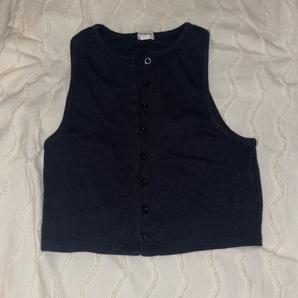 Garage Button Down Tank